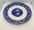 Antique Late 19th Century Ridgways Blue & White “Rhine” Transferware Chop Plate For Sale - Image 13 of 13