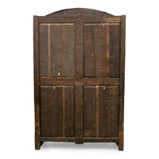 Late 19th Century Late 19th Century French Provincial Regence Style Armoire or Bibliothèque (Wire-Front Cabinet) For Sale - Image 5 of 6
