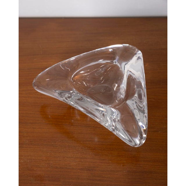 Vintage Italian Crystal Ashtray, 1970s For Sale - Image 4 of 10