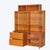 This Jesper Mid-Century Modern teakwood modular cabinet, dating to approximately 1960, offers a versatile storage...