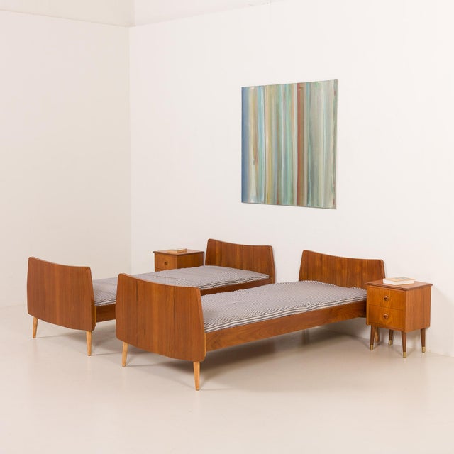 Mid-Century Danish Teak Beds, 1950s, Set of 2 For Sale - Image 10 of 10