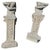 Hand-Carved Stone Sculptures, Early 20th Century, Set of 2 For Sale - Image 13 of 13