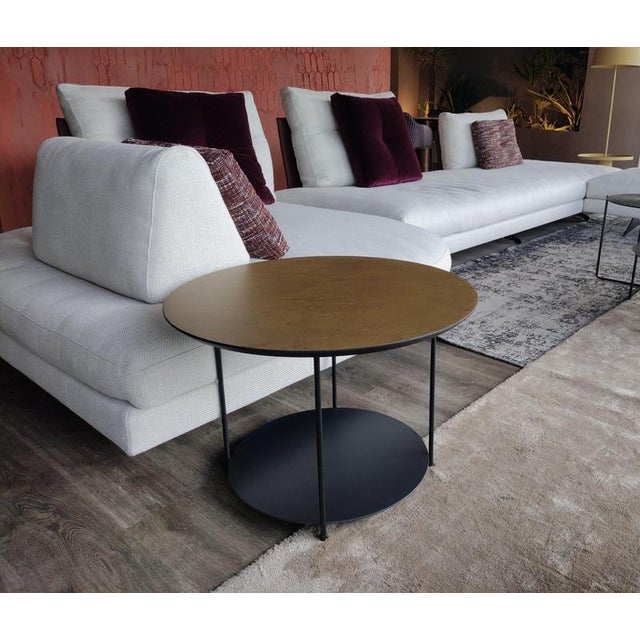 Stone Bronze Roma 600 Coffee Table by Disain1971 For Sale - Image 6 of 7