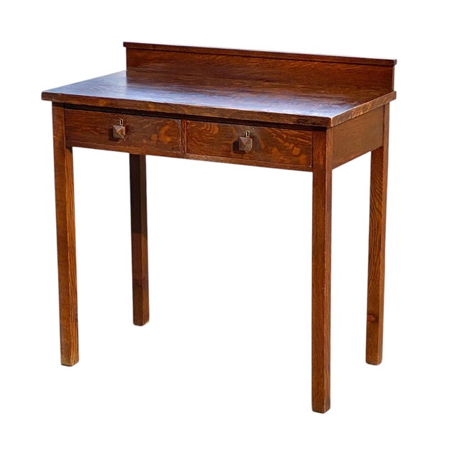 Stickley Antique Arts & Crafts Mission Oak Craftsman Serving Table / Buffet Sideboard For Sale - Image 4 of 12