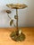 Brass Vintage Carole Stupell Brass Lotus Leaf Accent Table For Sale - Image 8 of 14