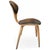 Set of Four Normal Cherner Walnut Dining Chairs With Leather Seats and Backs For Sale - Image 12 of 18