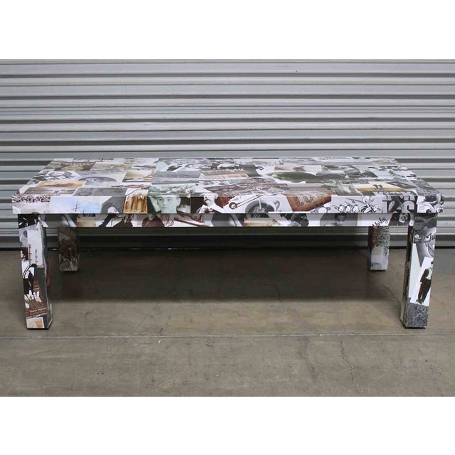 Photo Collage Coffee Table Chairish