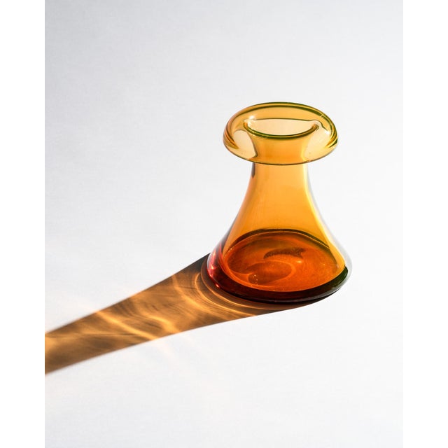 Vintage UV-Reactive Glass Vases by Cari Zalloni for WMF, 1970s, Set of 2 For Sale - Image 18 of 18