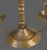 Mid 20th Century Vintage Arts & Crafts Hand Hammered Copper Three Light Candle Holder For Sale - Image 5 of 11