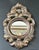 Vintage Venetian Gilded Mirror – Ornate Italian Tole Carved Frame, Petite Accent Mirror For Sale In Denver - Image 6 of 8