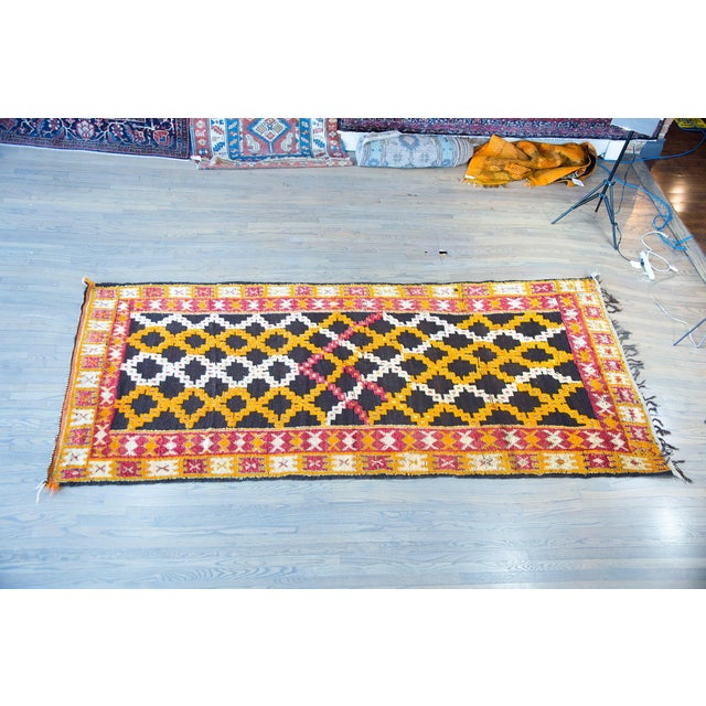 Vintage Moroccan Rug For Sale - Image 9 of 9