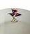 American Vintage New York Yacht Club Surpass Nautical Burgee Plate 7.75"d For Sale - Image 3 of 10