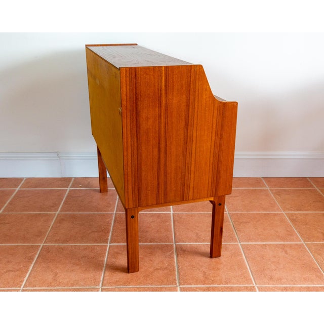 Wood Mid-Century Danish Bureau Desk by Arne Wahl Iversen, 1960s For Sale - Image 7 of 18