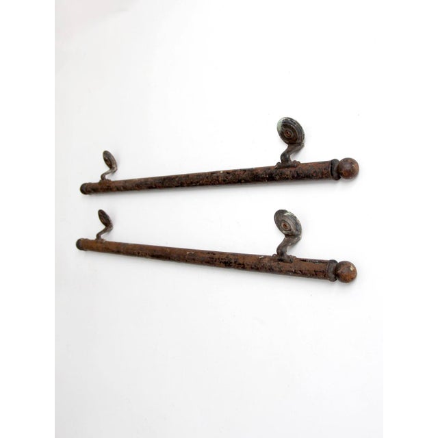 Antique Early 20th Century Iron Architectural Handrails For Sale - Image 13 of 18