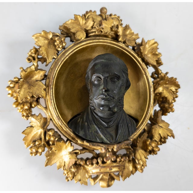 We are selling this great English bronze figural bust of Albert Prince Consort. This bronze is very well modeled and...