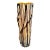 1980s Large 'Faux Bois' Glass Vase | Tree Trunk For Sale