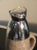 1950s Vintage Aldo Tura Lacquered Goatskin Carafe on Stand For Sale - Image 5 of 8