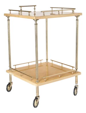 1950s Aldo Tura Bar Cart