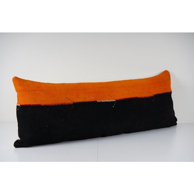 Handmade Turkish Rug Pillow Covers • Vintage Rug Decor Elevate your home decor with these exquisite 18" x 47" pillow...