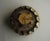 Metal Brutalist Metal Wall Clock by A.Becht, 1986 For Sale - Image 7 of 8