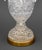 Louis XV Style Gilt Metal and Cut Crystal Candelabrum For Sale - Image 4 of 8