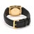 Vintage circa 1965 Omega ref. D6660 manual wind wristwatch in an 18K yellow gold cushion-shaped case with Florentine...