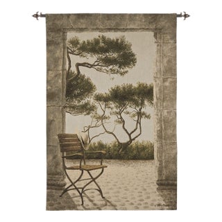 Lazy Afternoon Loom Woven Tapestry - 142 X 94 Cm (4'8" X 3'2") - Requires Rod Size 2 For Sale