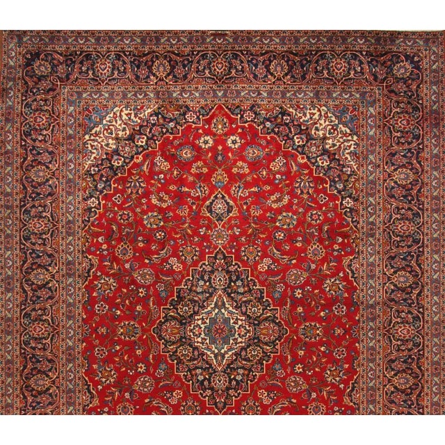 Hand-knotted rug | Size: 410 cm x 295 cm | Knot density: approx. 160.000 knots/m² | Pile: 100% wool, no foreign matter |...