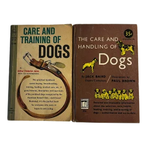 1950s Dog Care Books - Set of 2