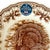 English Royal Stafford English Brown Transferware Turkey Thanksgiving Dinner Plates - Set of 12 For Sale - Image 3 of 6