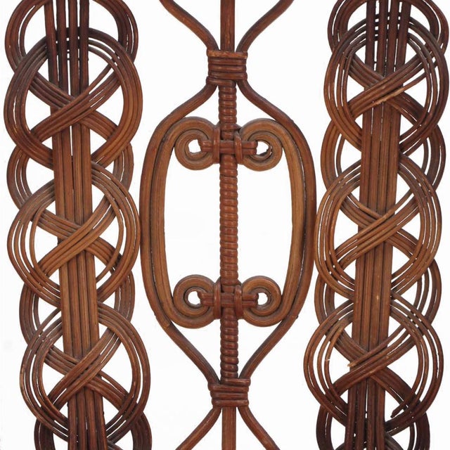 Late 19th Century A Heywood Wakefield Wicker Chair, C. 1890. For Sale - Image 5 of 7