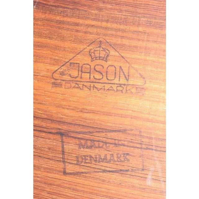 Rosewood Side Tables by Knud Joos for Jason Møbler, 1950s, Set of 2 For Sale - Image 11 of 12
