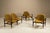 Tiki Armchairs in Ochre Fabric from Busnelli, Italy, 1960s, Set of 2 For Sale - Image 6 of 14