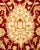 Traditional Mogul, One-of-a-Kind Hand-Knotted Area Rug in Red, 8' 1" x 10' 7" For Sale - Image 3 of 8