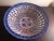 Wisteria Handpainted Blue & White Reticulated Decorative Bowl For Sale - Image 4 of 8