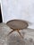 Mid-Century Modern Teak and Brass Spider Leg Coffee Table with Tray Top For Sale - Image 4 of 10