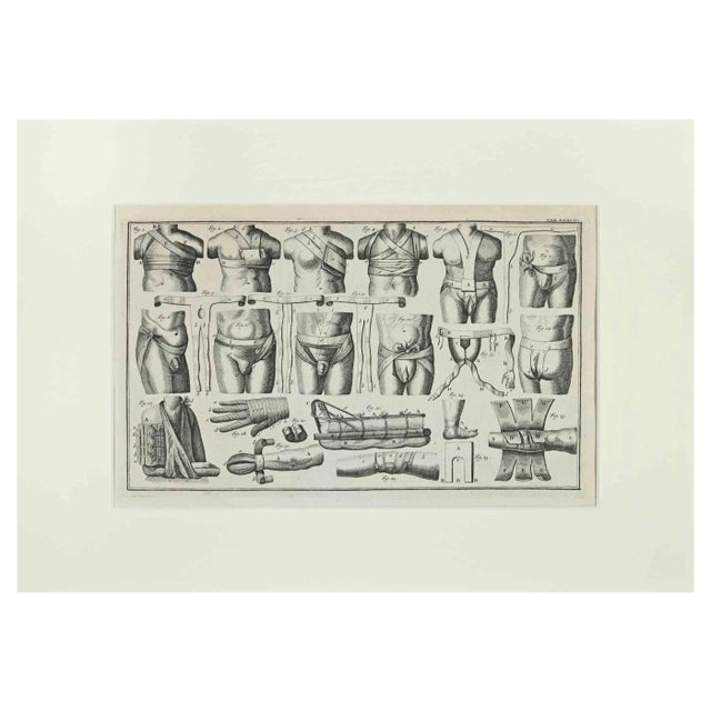 Lorenz Heister, Surgical Instruments, Etching, 1750 For Sale