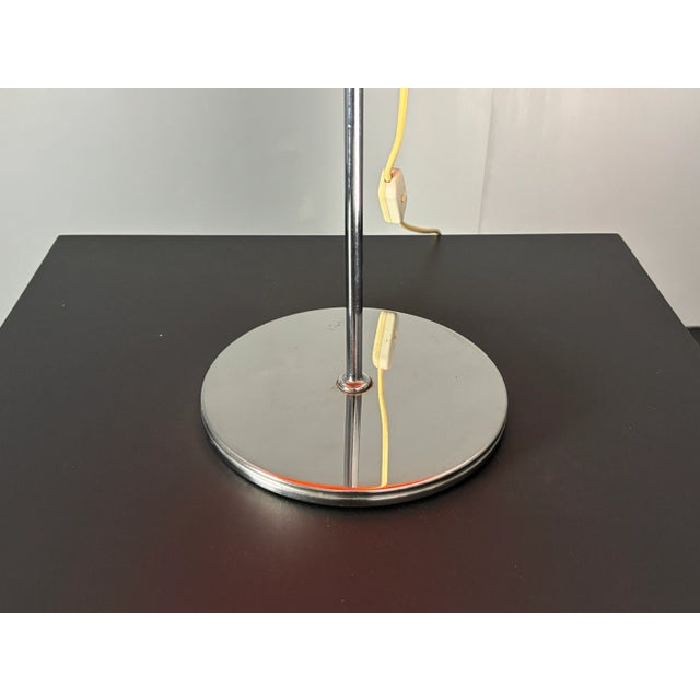 Mid-Century Space Age Faro Table Lamp by Luigi Massoni for Guzzini, 1970s For Sale - Image 9 of 15