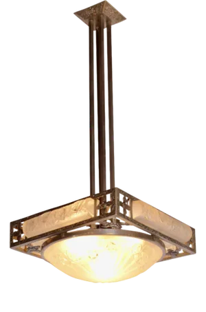 Art Deco Ceiling Lamp, 1930
