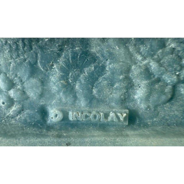 Vintage Incolay Blue Marble Jewelry or Trinket Box For Sale - Image 12 of 12