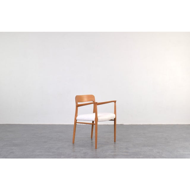 Mid-Century Modern Danish Model 56 Armchair by Niels O. Møller for J.L. Møllers, 1950s For Sale - Image 13 of 13