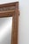 Wood Antique Diamond Rosette Carved Floor Mirror For Sale - Image 7 of 8