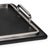 Regina Andrew Greyson Leather Rectangle Tray Large, Polished Nickel For Sale - Image 4 of 5