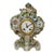 19th Century French Meissen Style Floral Porcelain Clock For Sale