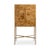 Monarch Burlwood Bar Cabinet For Sale - Image 9 of 9