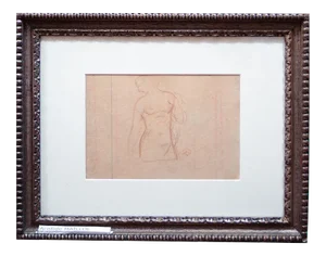 Bust of Woman - Original Pencil Drawing by Aristide Maillol - 1920 ca. 1920-1930 ca.
