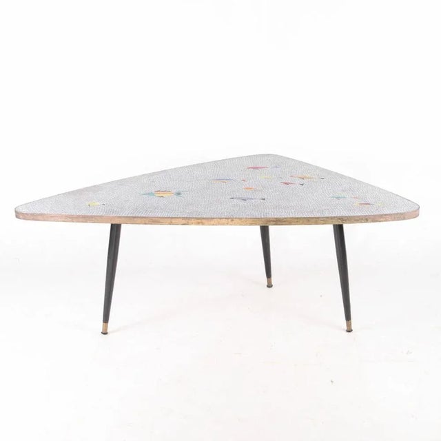 Glass Mosaic Coffee Table, 1970s For Sale - Image 9 of 12