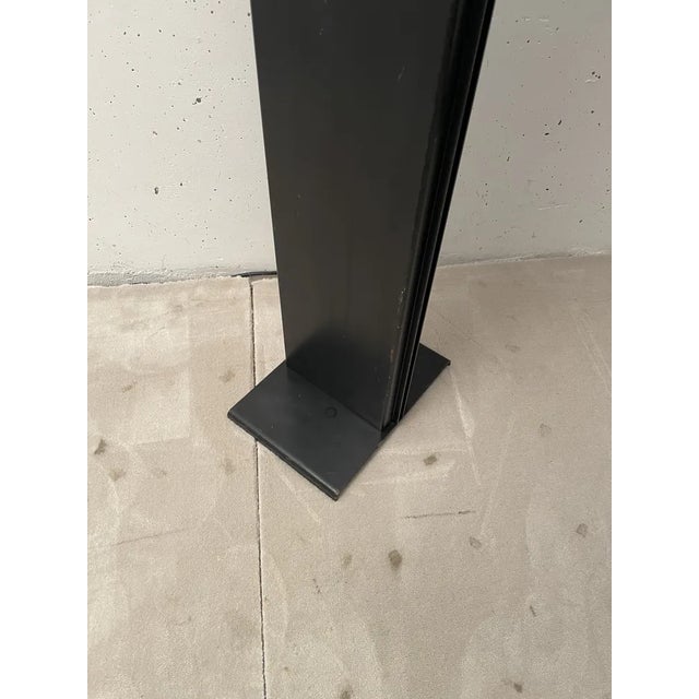 Black Postmodern Floor Lamp, 1980s For Sale - Image 8 of 10