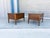 Mid-Century Modern 1960s Mid Century Walnut Side Tables - Set of 2 For Sale - Image 3 of 13