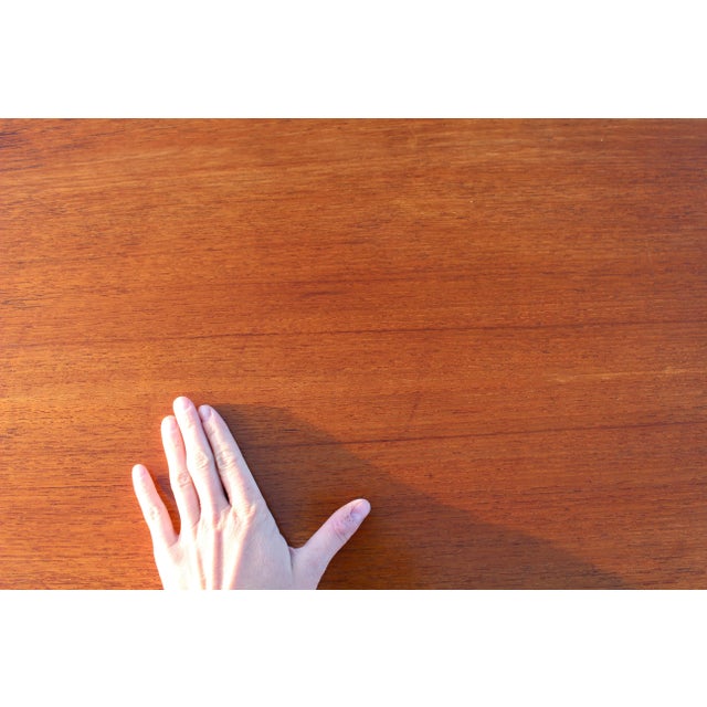 1950s Hans Wegner for Andreas Tuck Teak Drop Leaf Dining Table For Sale - Image 11 of 12